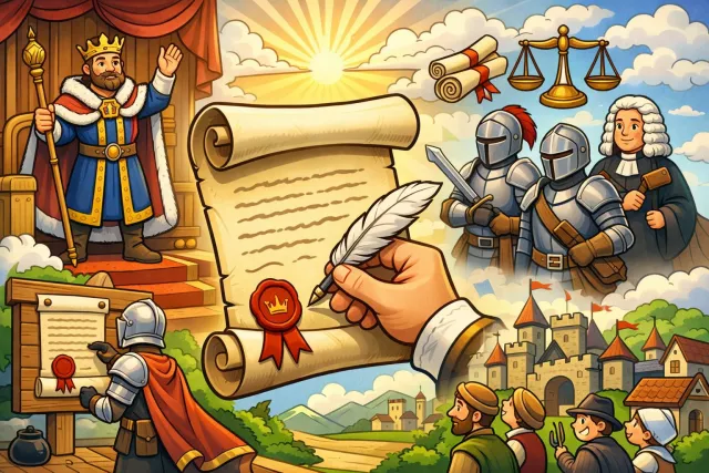 Decree - (Noun) An official order issued by a legal authority; (Verb) To order officially. (आदेश / फरमान)