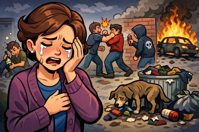 Deplore - Feel or express strong disapproval or sorrow about something. (निंदा करना / दुःख प्रकट करना)