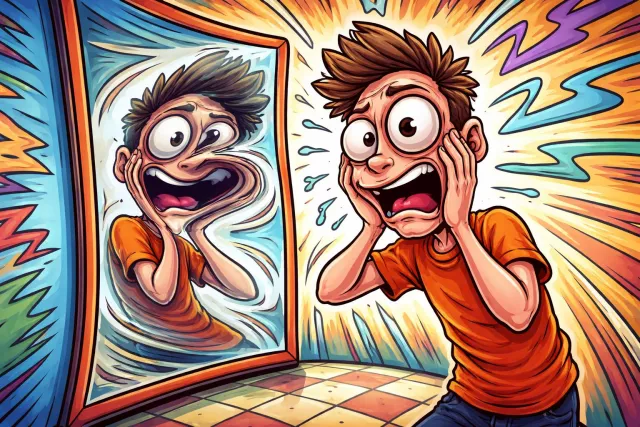 Distort - Twist or change something out of its true, original, or natural meaning/shape.