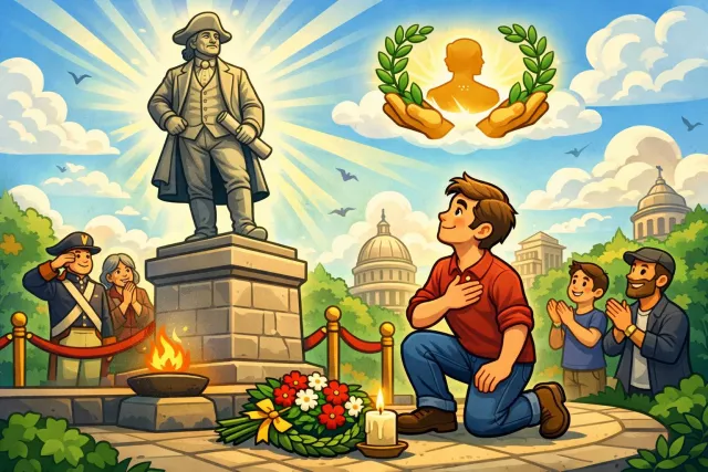Homage - Special honor or respect shown publicly. (श्रद्धांजलि)