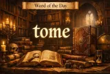 Today’s word - tome