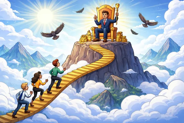 Ascendancy - Dominant power or influence; a position of superiority. (प्रभुत्व)