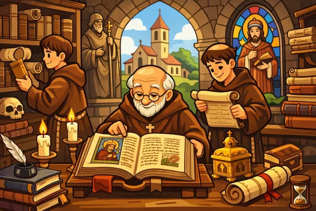 Canon - A set of accepted rules, standards, or important works (especially in art/literature); also, an official collection of sacred writings.