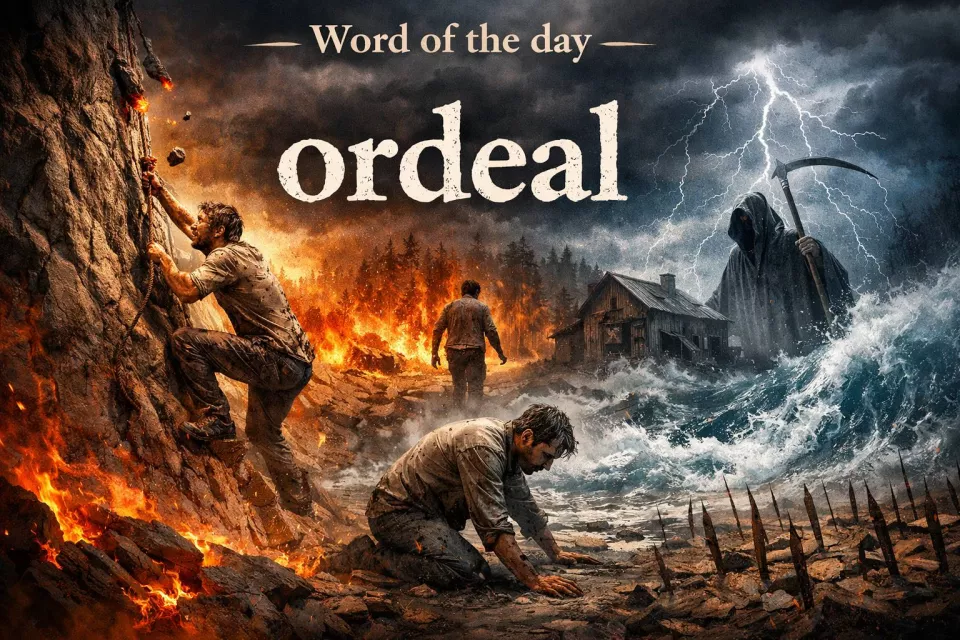 Today’s word - ordeal