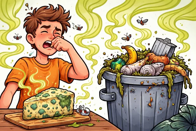 Pungent - Having a strong, sharp smell or taste; sharply critical in expression.