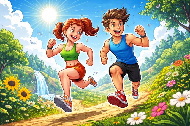 Vigorous - Strong, healthy, and full of energy (जोशीला)
