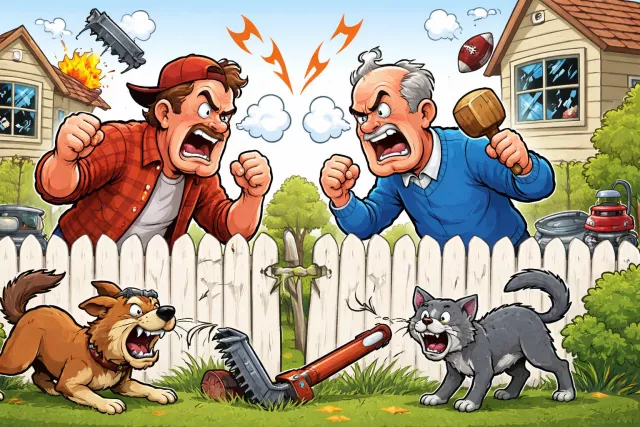 Feud - A long-standing and bitter quarrel or conflict.