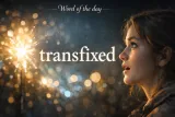 Today’s word - transfixed
