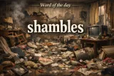 Today’s word - shambles