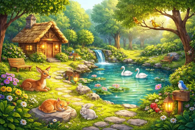 Sanctuary - A safe place of shelter or protection; also, a protected area for animals or birds. (आश्रय स्थल; अभयारण्य)