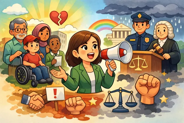 Advocate - Publicly support or recommend a particular cause or policy. (समर्थन करना)