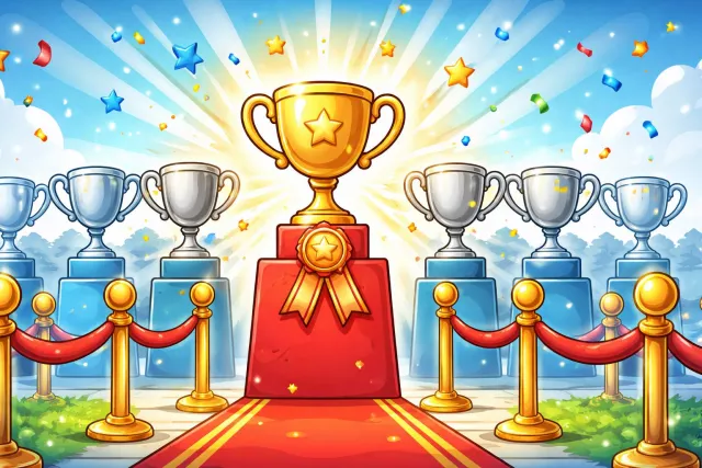 Distinction - A difference or contrast between similar things; also, special recognition or excellence.