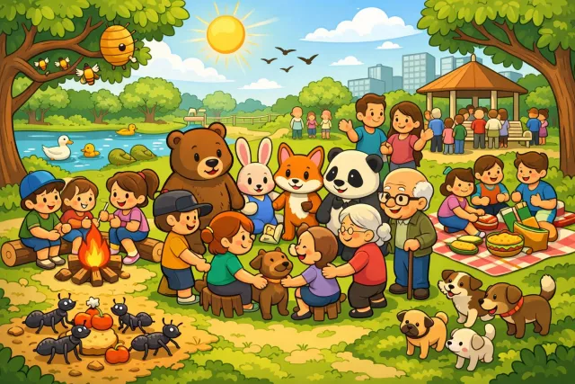 Congregate - Come together and form a group.