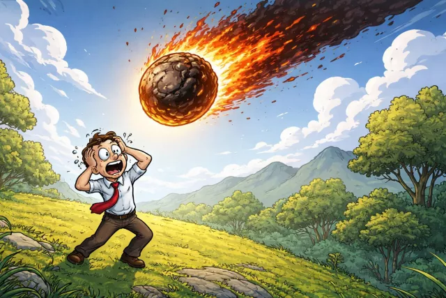 Impending - About to happen soon; likely to occur in the near future, often something negative. (आसन्न)