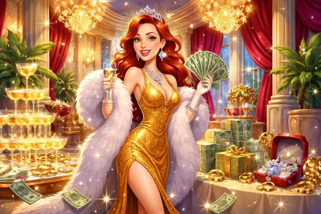 Extravagant - Lacking restraint in spending money or using resources; excessively elaborate or expensive. (फिजूलखर्च)
