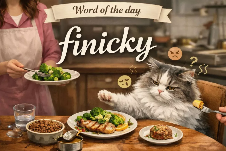 Today’s word - finicky