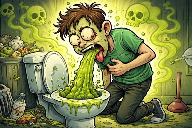 Bilious - Bad-tempered or irritable; relating to bile. (चिड़चिड़ा)