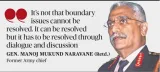 Unresolved India-China boundary is affecting ties, says General Naravane