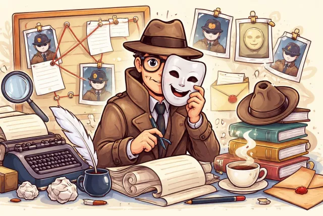 Pseudonym - A fictitious name used by a writer or performer instead of their real name.