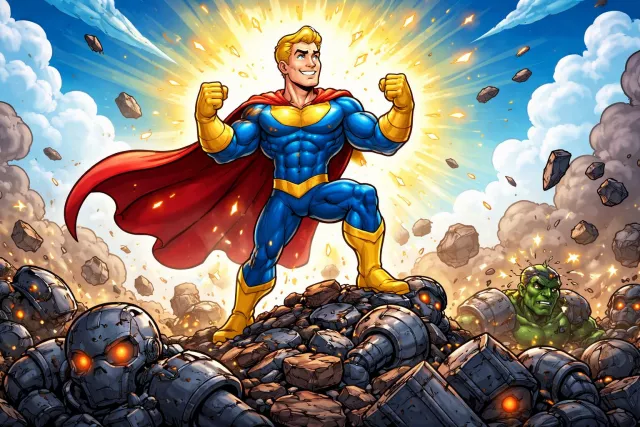 Invincible - Too powerful to be defeated or overcome. (अजेय)