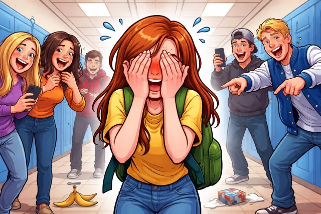 Mortify - Cause (someone) to feel deeply embarrassed or ashamed; subdue or discipline the body/desires.
