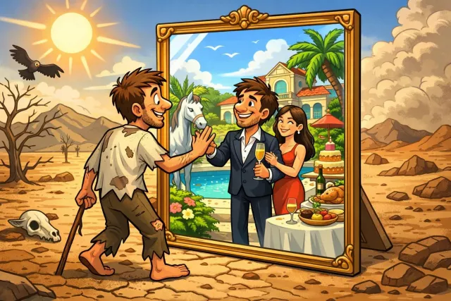 Delusion - A false belief that is strongly held despite clear evidence against it. (भ्रम)