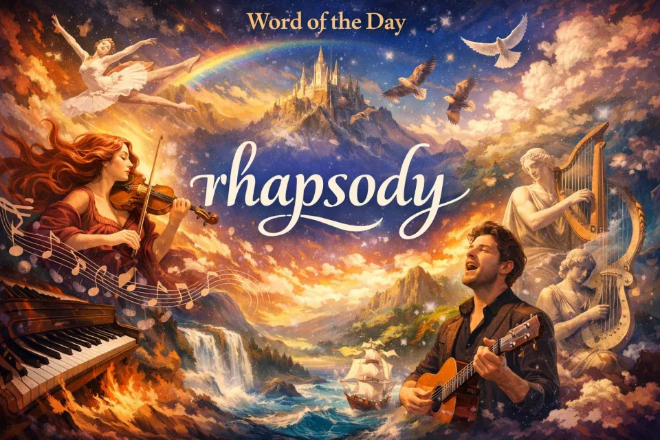 Today’s word - rhapsody