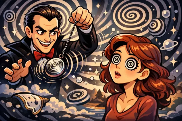 Hypnotic - Having the effect of hypnosis; mesmerizing or trance-like.