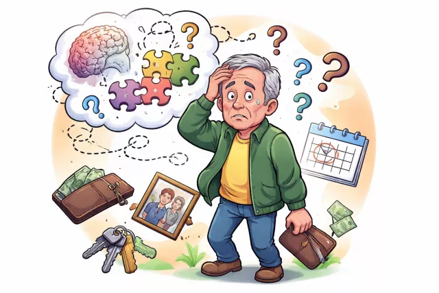 Amnesia - Loss of memory; inability to remember past events. (स्मृतिलोप)