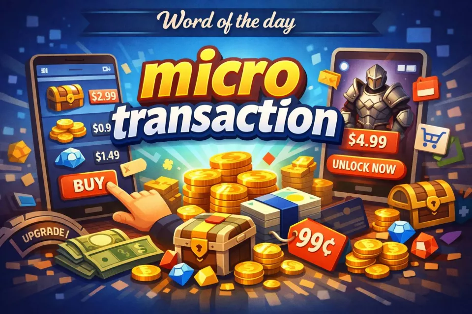 Today’s word - microtransaction