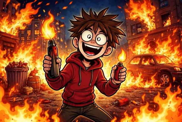 Pyromania - An uncontrollable impulse to start fires deliberately.