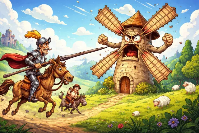 Quixotic - Exceedingly idealistic; unrealistic and impractical.