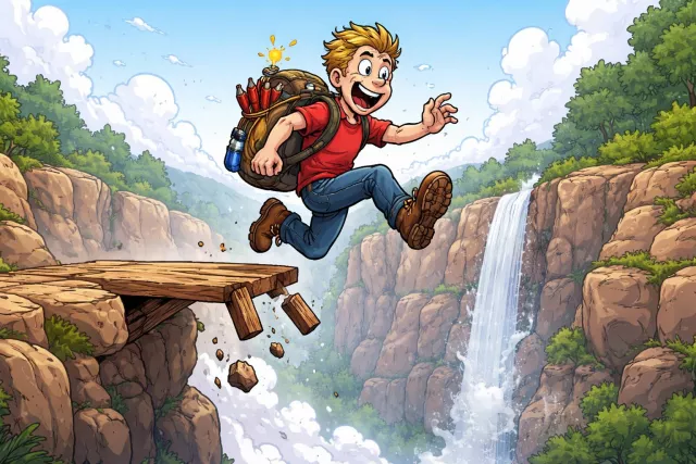 Foolhardy - Recklessly bold or rash; taking foolish risks.