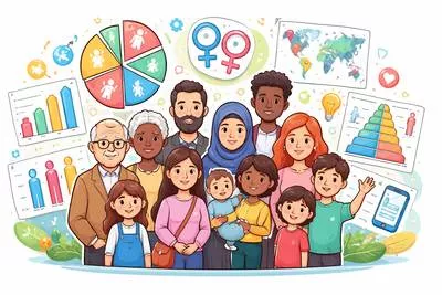 Demographic - Relating to the structure of populations and particular groups within them.