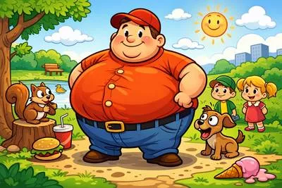 Rotund - Round and plump in shape; also rich and full in tone or sound.