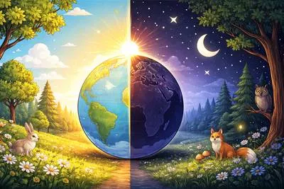 Equinox - The time of the year when day and night are of nearly equal length.