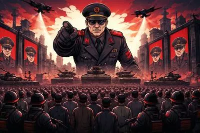 Totalitarian - Relating to a system of government that is centralized and dictatorial and requires complete subservience to the state.