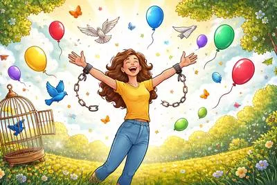 Liberate - Set free from imprisonment, slavery, or oppression.