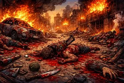 Carnage - The killing of a large number of people.