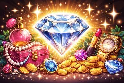 Lustrous - Shining softly with a smooth, bright glow.