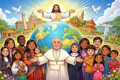 Catholic - Universal in scope; including many different things or people.