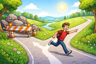 Deflect - To cause something to change direction or turn aside from a straight course.
