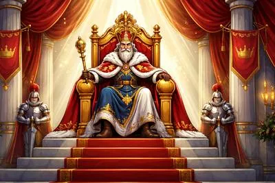 Magisterial - Having or showing great authority, dignity, and command. (अधिकारपूर्ण; गरिमामय)