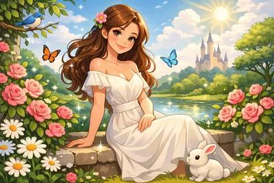 Comely - Pleasant to look at; attractive. (सुंदर; मनोहर)