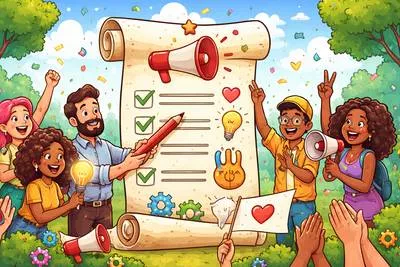 Manifesto - A public declaration of aims, policies, or intentions, especially issued by a political party or leader.