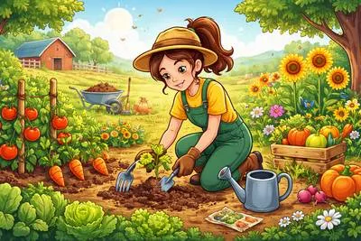 Cultivate - Prepare and use land for crops or gardening; also develop or improve a skill, quality, or relationship.