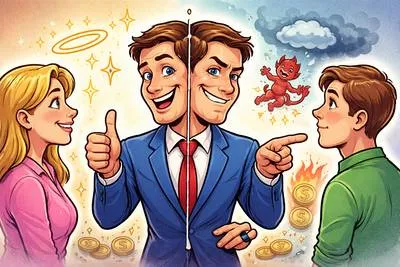 Palter - Speak or act in a deceptive or insincere way, especially to avoid telling the truth clearly. (टालमटोल करते हुए छल करना)