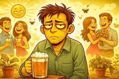 Jaundiced - Having a biased, negative, or prejudiced view; affected by bitterness or resentment.