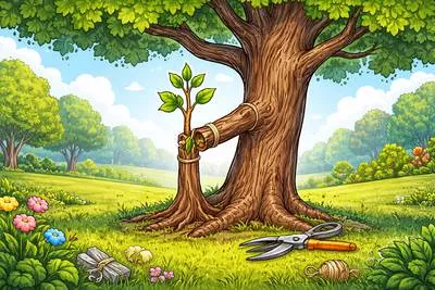Scion - A descendant of a notable or wealthy family.