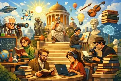 Intelligentsia - A group of highly educated and intellectual people in a society.